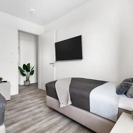 Beachwavethree- 2og, Barrierearm, Meerblick, Balkon, Kamin, Sauna Apartment *