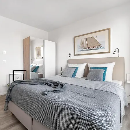 Lejlighed Beachwavethree- 2og, Barrierearm, Meerblick, Balkon, Kamin, Sauna