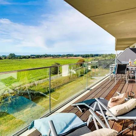 Beachwavethree- 2og, Barrierearm, Meerblick, Balkon, Kamin, Sauna Lejlighed